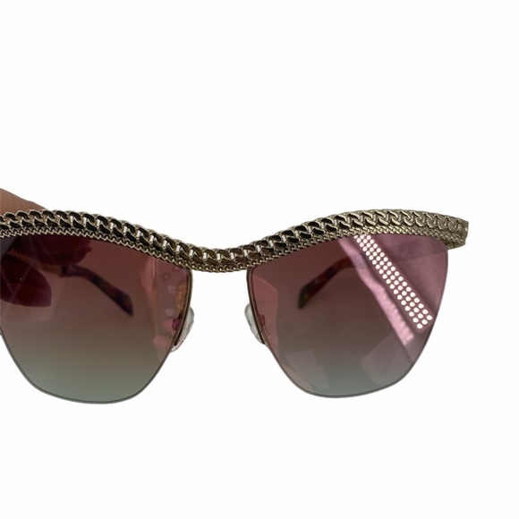 Moschino Gold Tone Butterfly Sunglasses New main image 12